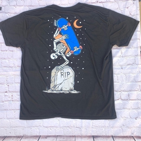 Skateboarder Tee "Eternal State of Mind" Graphic T-shirt, Skate Men's 2XL - Picture 5 of 8